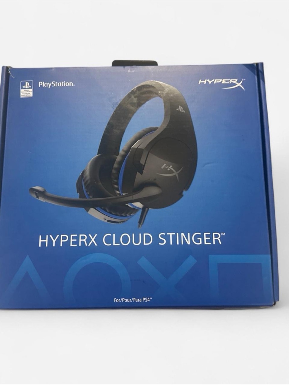 Hype HyperX Cloud Stinger Over-Ear Gaming Headset - Black/Blue Accents